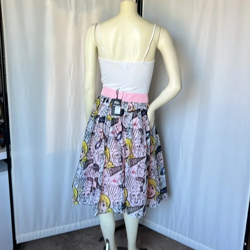NWT Unique Vintage Betty and Veronica skirt - Picture 6 of 7